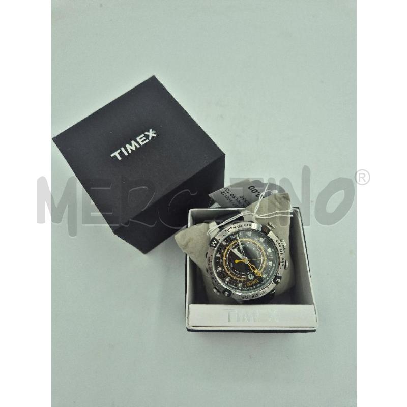 OROLOGIO DA POLSO TIMEX ACCIAIO BUSSOLA | Mercatino dell'Usato Trapani via libica 1