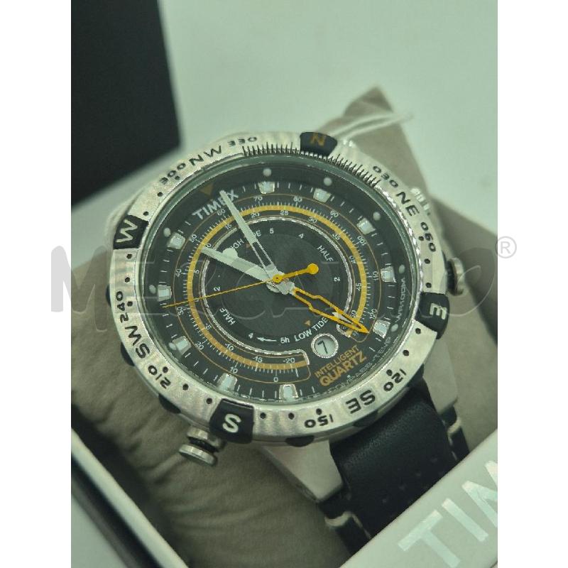 OROLOGIO DA POLSO TIMEX ACCIAIO BUSSOLA | Mercatino dell'Usato Trapani via libica 3