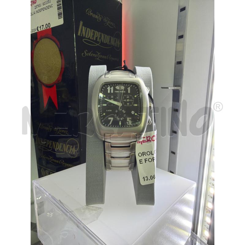 OROLOGIO DA POLSO TIME FORCE ACCIAIO  | Mercatino dell'Usato Trapani via libica 1