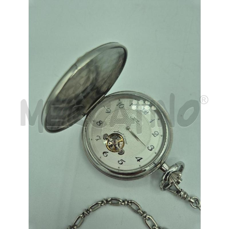OROLOGIO DA TASCHINO CAPITAL ACCIAIO  | Mercatino dell'Usato Trapani via libica 2