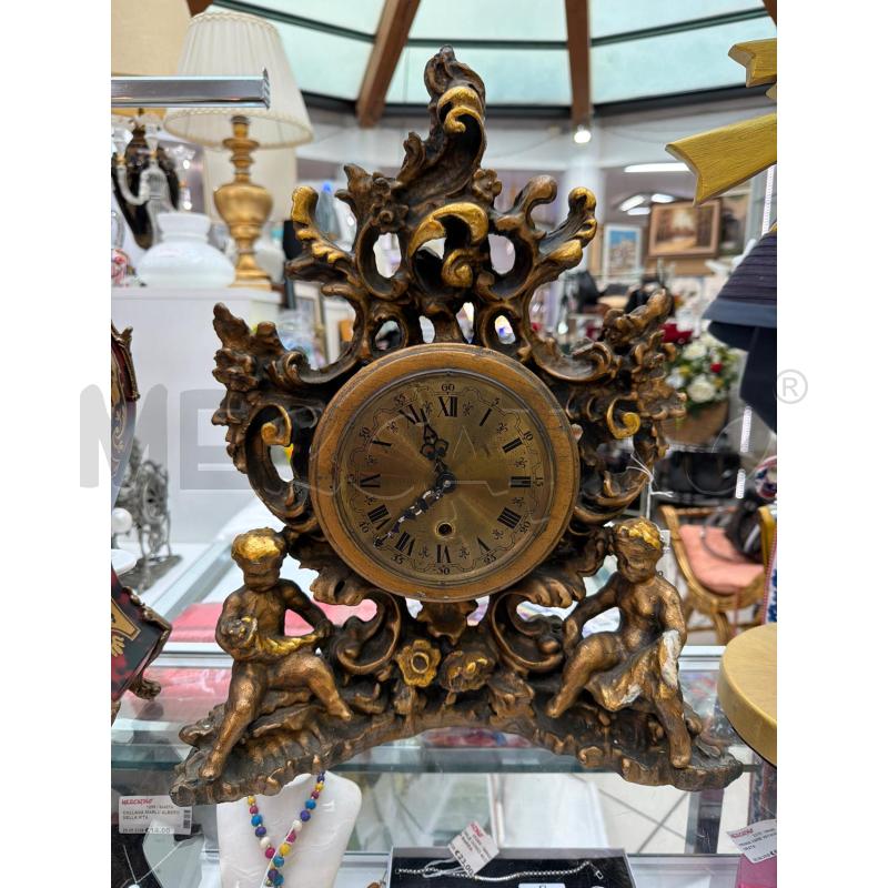 OROLOGIO TAVOLO LEGNO  | Mercatino dell'Usato Trapani via libica 1