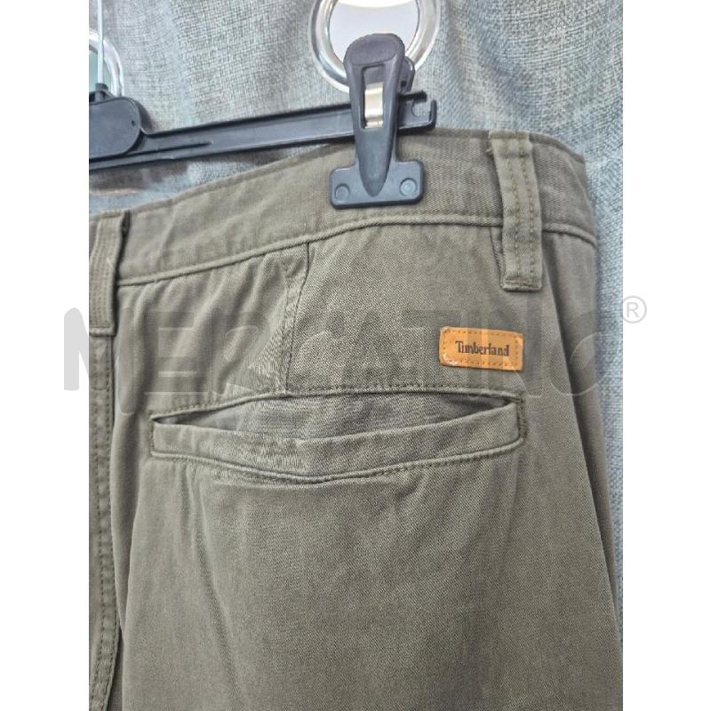 PANTALONCINO UOMO TIMBERLAND VERDE MILITARE  | Mercatino dell'Usato Trapani via libica 4