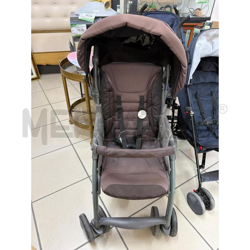 PASSEGGINO CHICCO GRIGIO SCURO  | Mercatino dell'Usato Trapani via libica 1