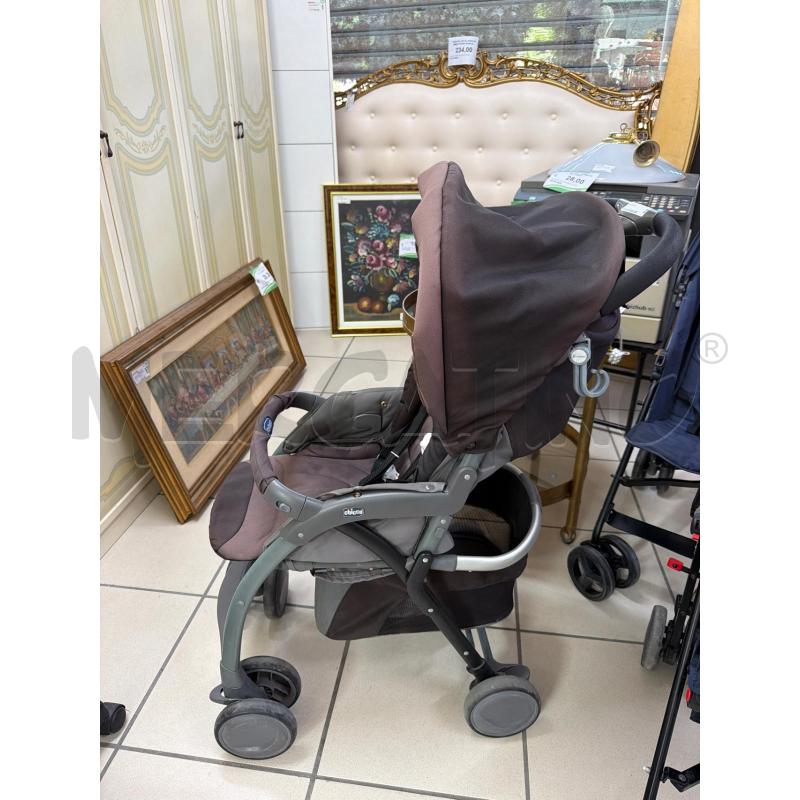 PASSEGGINO CHICCO GRIGIO SCURO  | Mercatino dell'Usato Trapani via libica 2