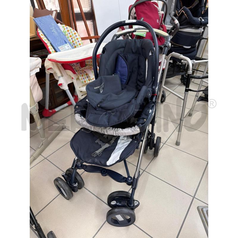 PASSEGGINO DUO (OVETTO) CAM BLU | Mercatino dell'Usato Trapani via libica 1