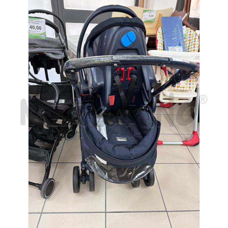 PASSEGGINO DUO (OVETTO) CAM BLU | Mercatino dell'Usato Trapani via libica 3