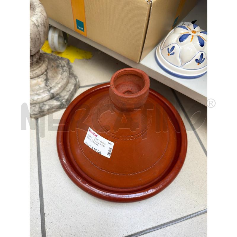 PENTOLA TANJIN TERRA COTTA TUNISINO | Mercatino dell'Usato Trapani via libica 1