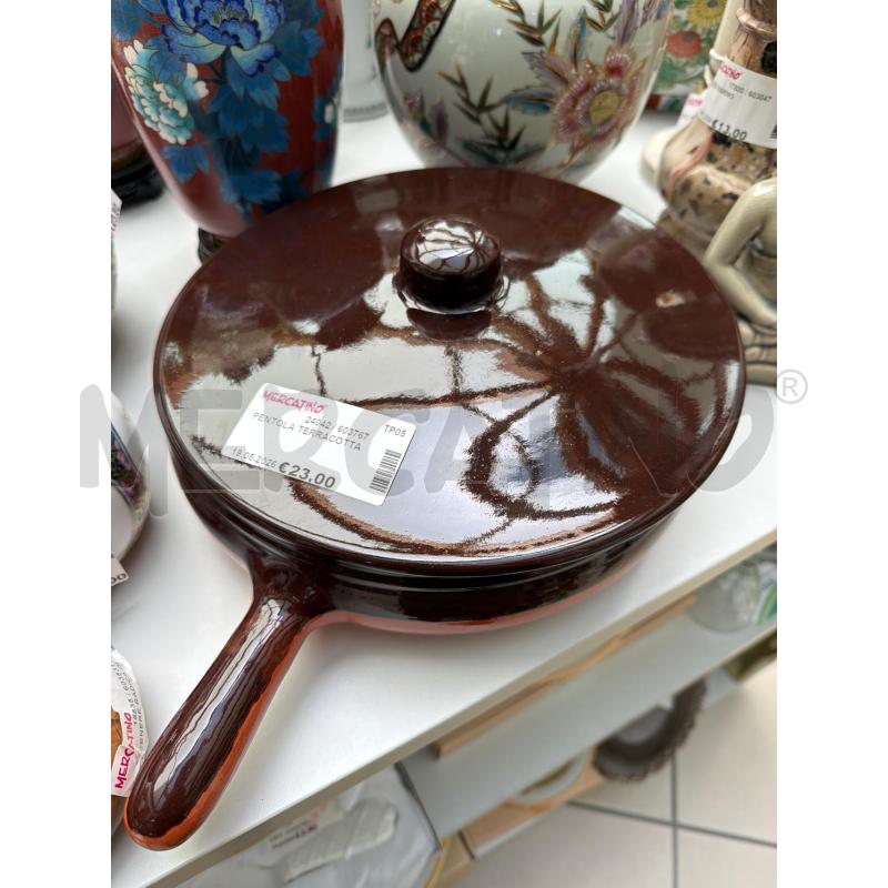 PENTOLA TERRACOTTA  | Mercatino dell'Usato Trapani via libica 1