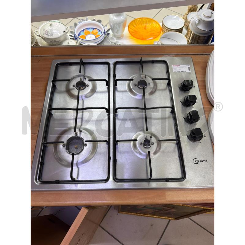 PIANO COTTURA GAS  4 FUOCHI | Mercatino dell'Usato Trapani via libica 1
