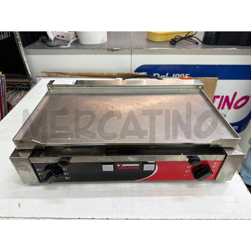 PIASTRA ELETTRICA SIRMAN ACCIAIO INOX  | Mercatino dell'Usato Trapani via libica 1