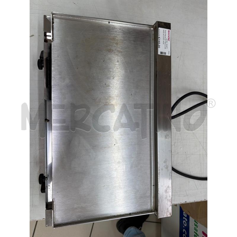 PIASTRA ELETTRICA SIRMAN ACCIAIO INOX  | Mercatino dell'Usato Trapani via libica 2