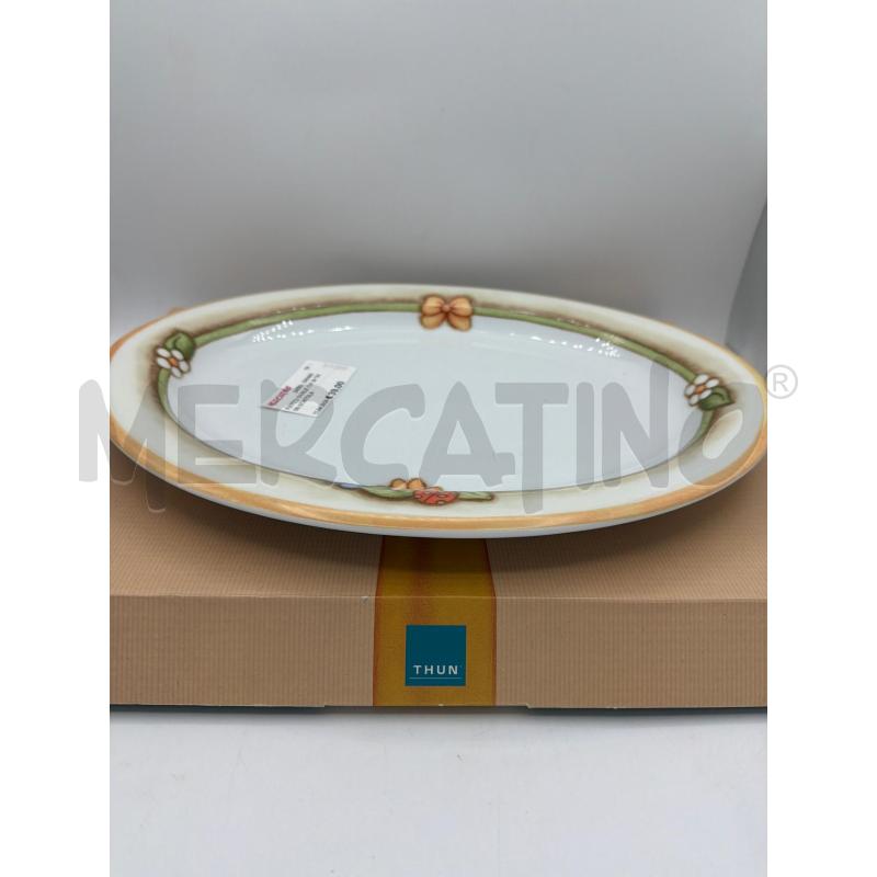 PIATTO OVALE CM 39 THUN SCATOLA | Mercatino dell'Usato Trapani via libica 4