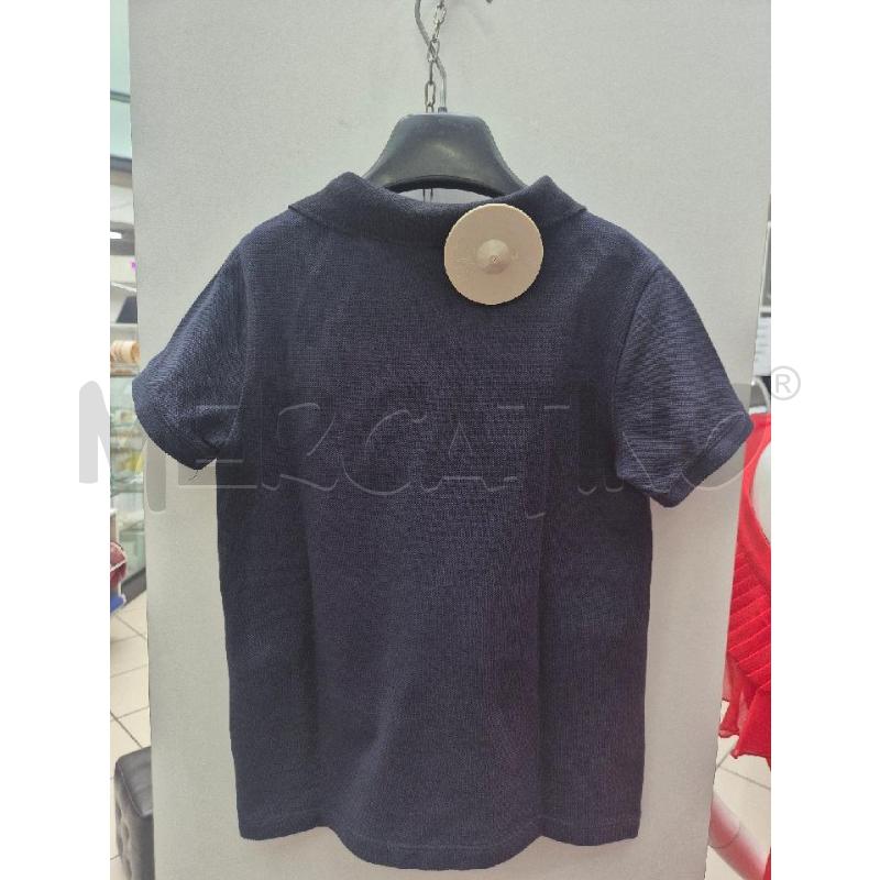 POLO BAMBINO BURBERRY BLU E BEIGE  | Mercatino dell'Usato Trapani via libica 4