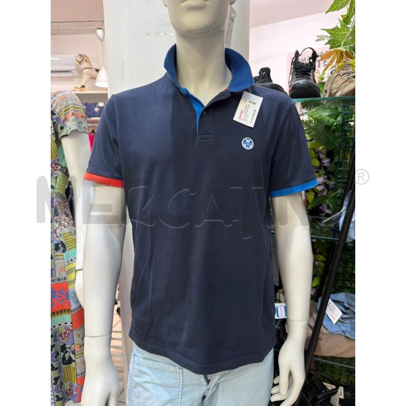 POLO UOMO NORTH SAILS BLU  | Mercatino dell'Usato Trapani via libica 1