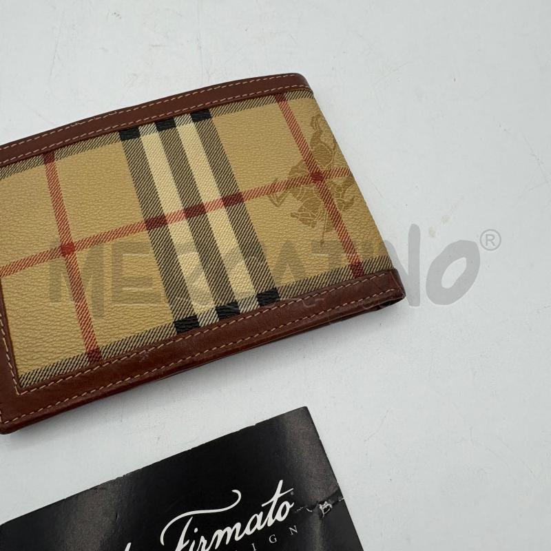PORTA FOGLIO BURBERRY'S | Mercatino dell'Usato Trapani via libica 4