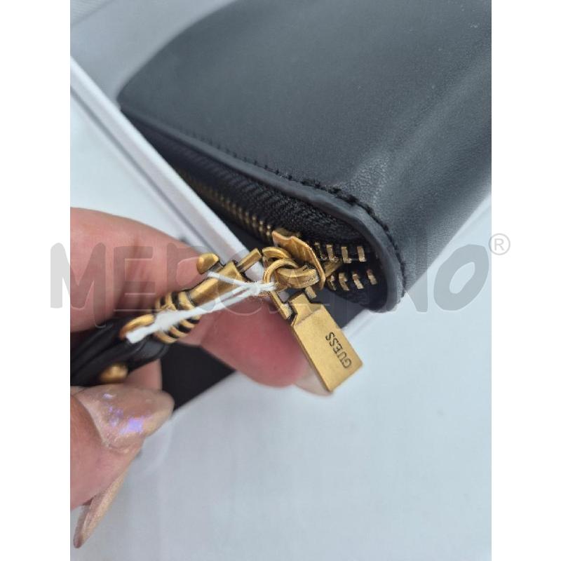 PORTA FOGLIO GUESS NERO  | Mercatino dell'Usato Trapani via libica 3