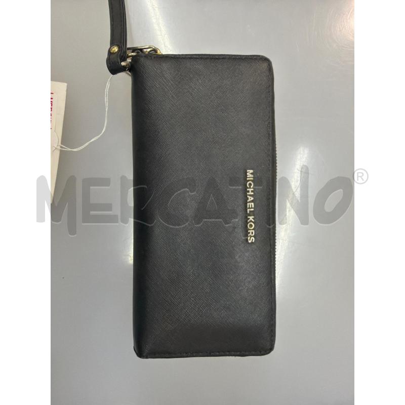 PORTA FOGLIO MICHAEL KORS NERO  | Mercatino dell'Usato Trapani via libica 1