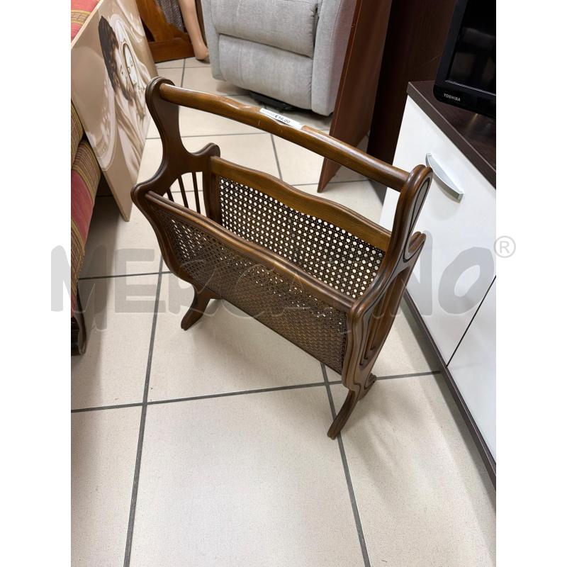 PORTA RIVISTE LEGNO MIDOLLINO | Mercatino dell'Usato Trapani via libica 1