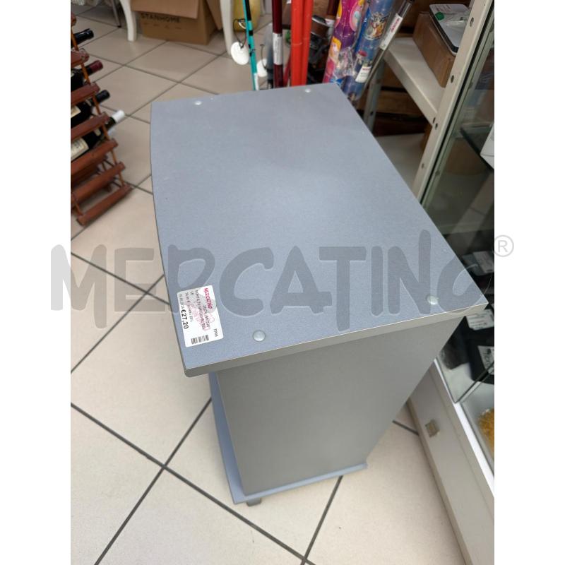 PORTA TV GRIGIO ROTELLE | Mercatino dell'Usato Trapani via libica 2