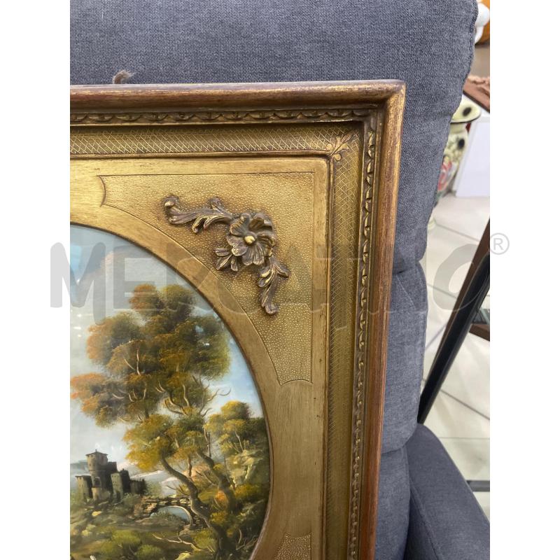 QUADRO PAESAGGIO CASTELLO | Mercatino dell'Usato Trapani via libica 3