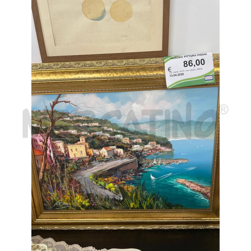 QUADRO PITTURA PISANI  | Mercatino dell'Usato Trapani via libica 4