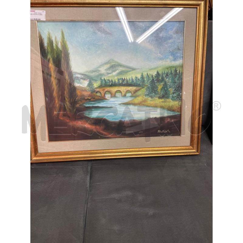 QUADRO PONTE E ALBERI  | Mercatino dell'Usato Trapani via libica 1
