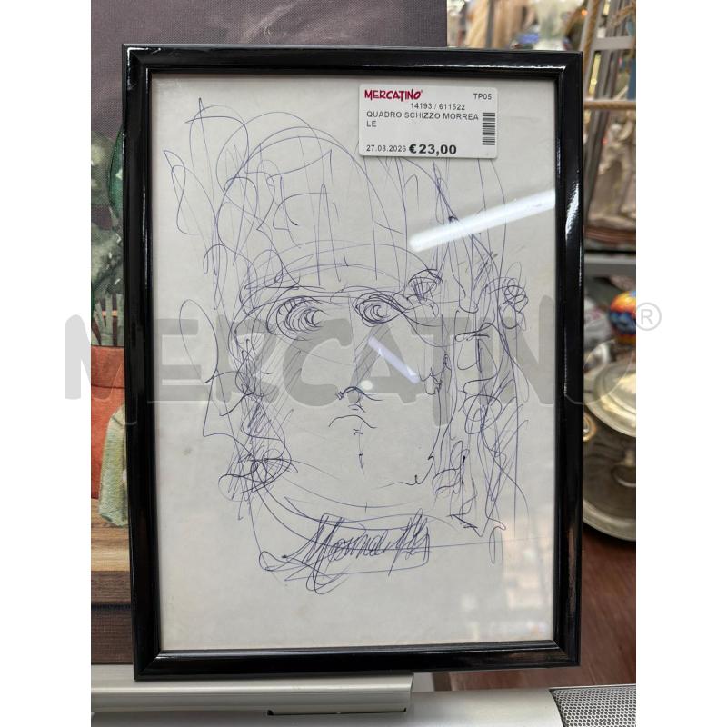 QUADRO SCHIZZO MORREALE  | Mercatino dell'Usato Trapani via libica 1