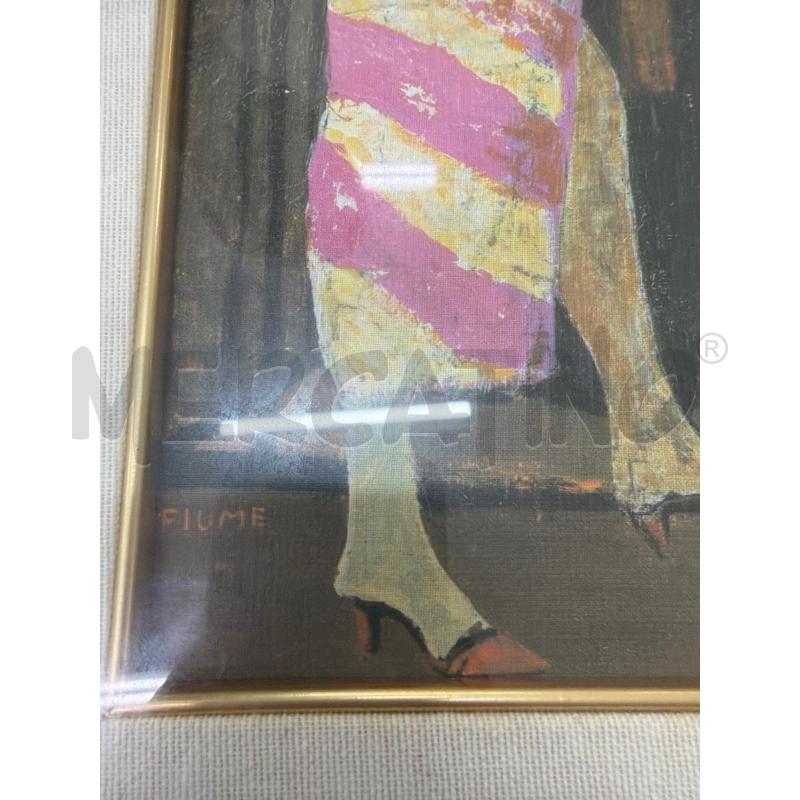 QUADRO STAMPA FIUME TERRAZZE DI HARAR | Mercatino dell'Usato Trapani via libica 2