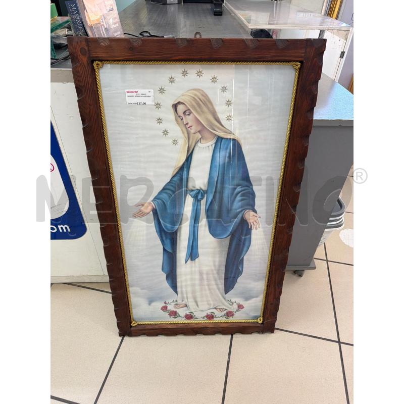 QUADRO STAMPA MADONNA  | Mercatino dell'Usato Trapani via libica 1
