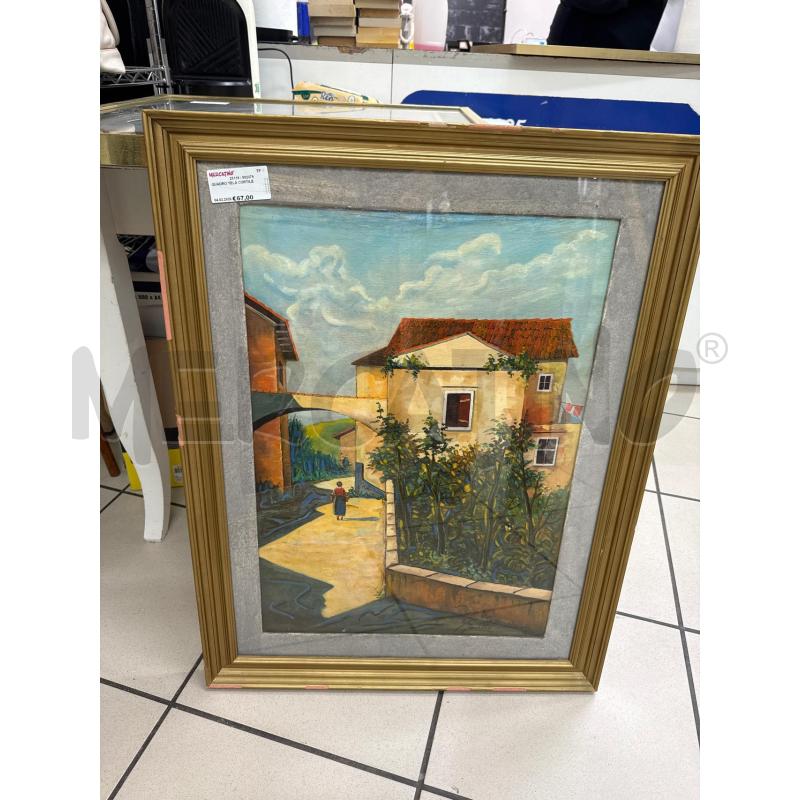 QUADRO TELA CORTILE  | Mercatino dell'Usato Trapani via libica 1