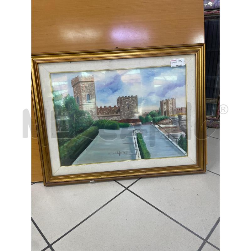 QUADRO TELA GUYOT ERICE  | Mercatino dell'Usato Trapani via libica 1