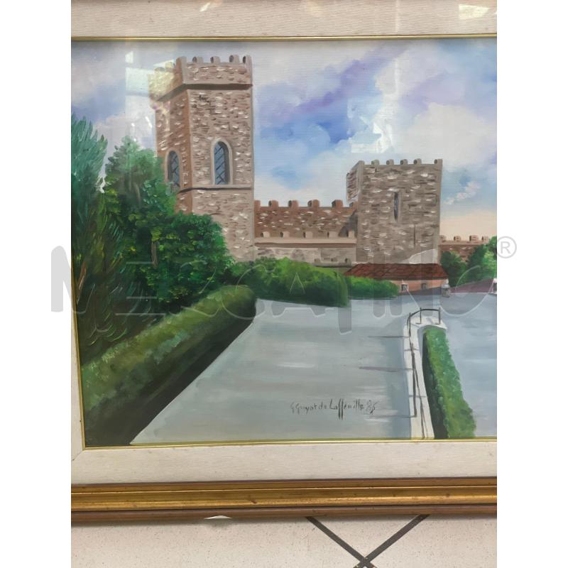 QUADRO TELA GUYOT ERICE  | Mercatino dell'Usato Trapani via libica 2