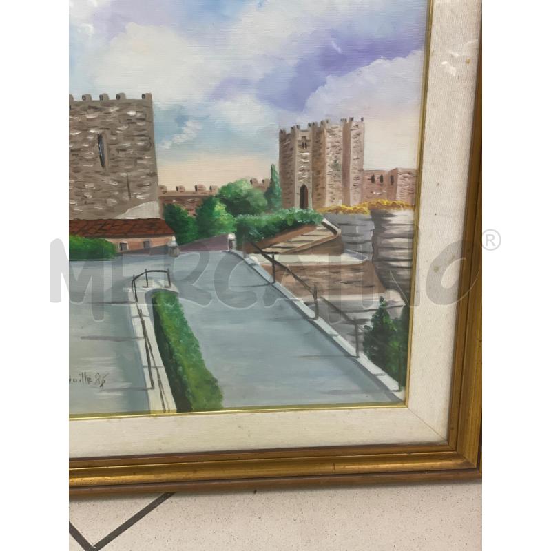 QUADRO TELA GUYOT ERICE  | Mercatino dell'Usato Trapani via libica 3