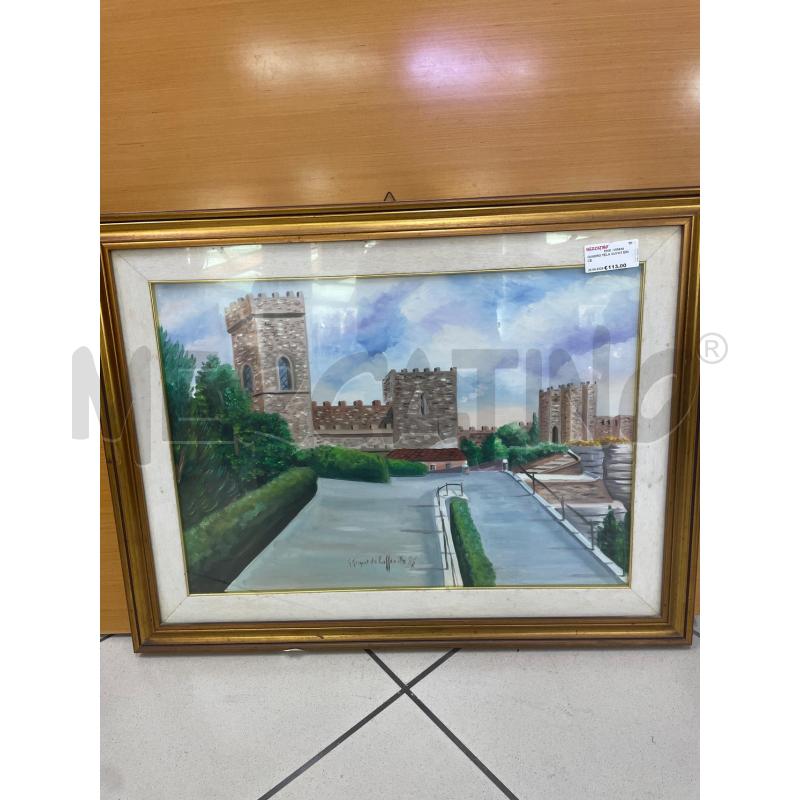 QUADRO TELA GUYOT ERICE  | Mercatino dell'Usato Trapani via libica 4