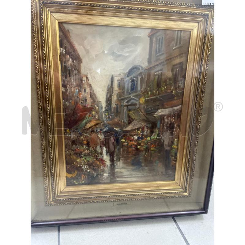 QUADRO TELA MERCATO CITTADINO  | Mercatino dell'Usato Trapani via libica 1