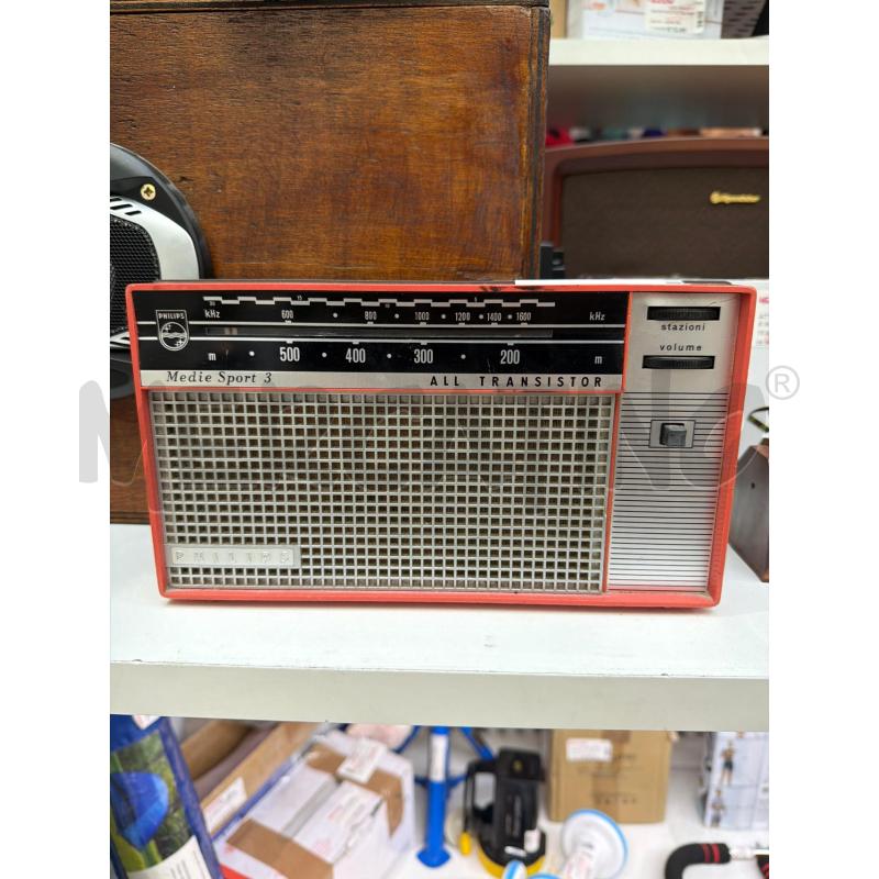 RADIO VINTAGE PHILIPS | Mercatino dell'Usato Trapani via libica 1