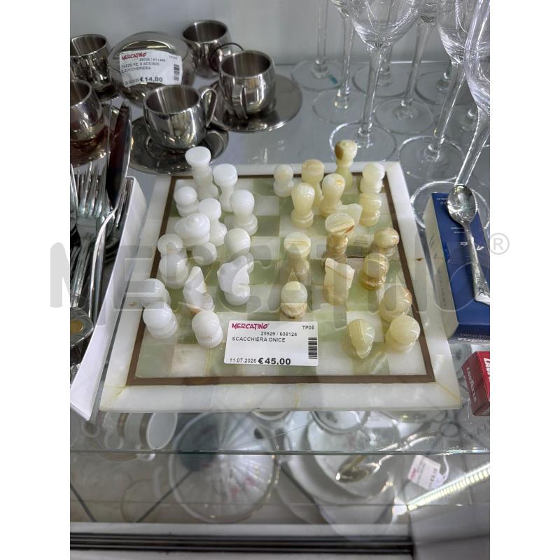 SCACCHIERA ONICE  | Mercatino dell'Usato Trapani via libica 2