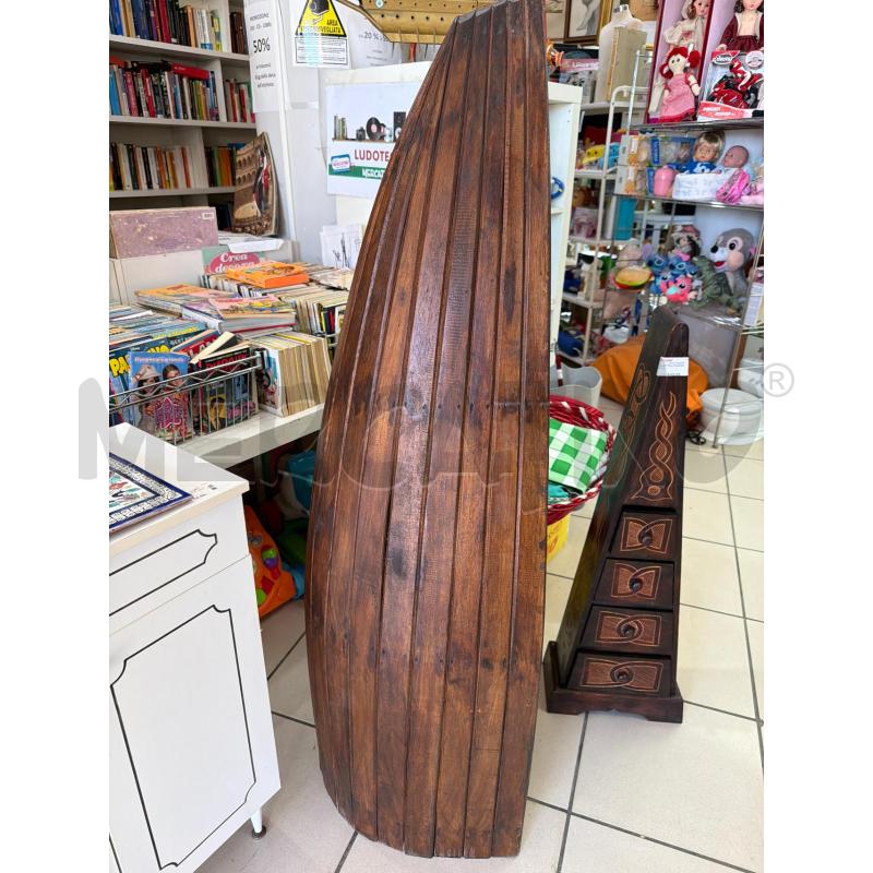 SCAFFALE FORMA BARCA LEGNO  | Mercatino dell'Usato Trapani via libica 2