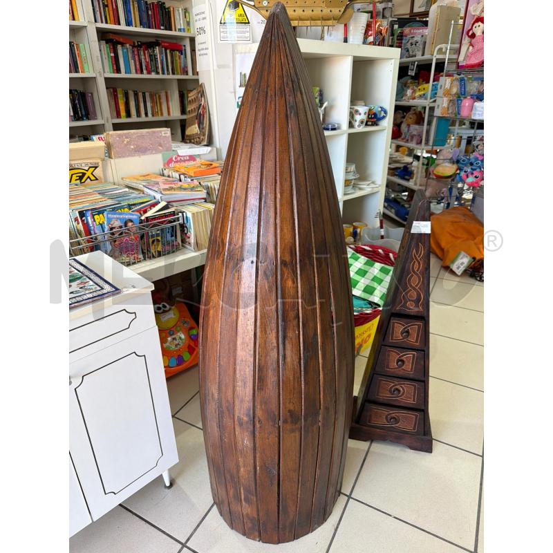SCAFFALE FORMA BARCA LEGNO  | Mercatino dell'Usato Trapani via libica 3