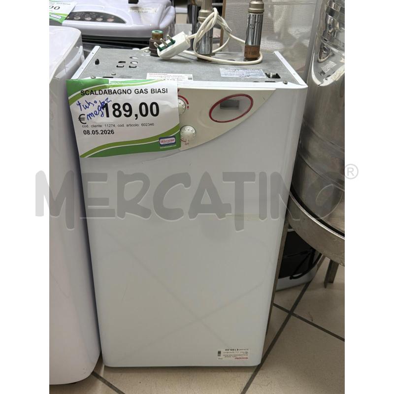SCALDABAGNO GAS BIASI  | Mercatino dell'Usato Trapani via libica 1
