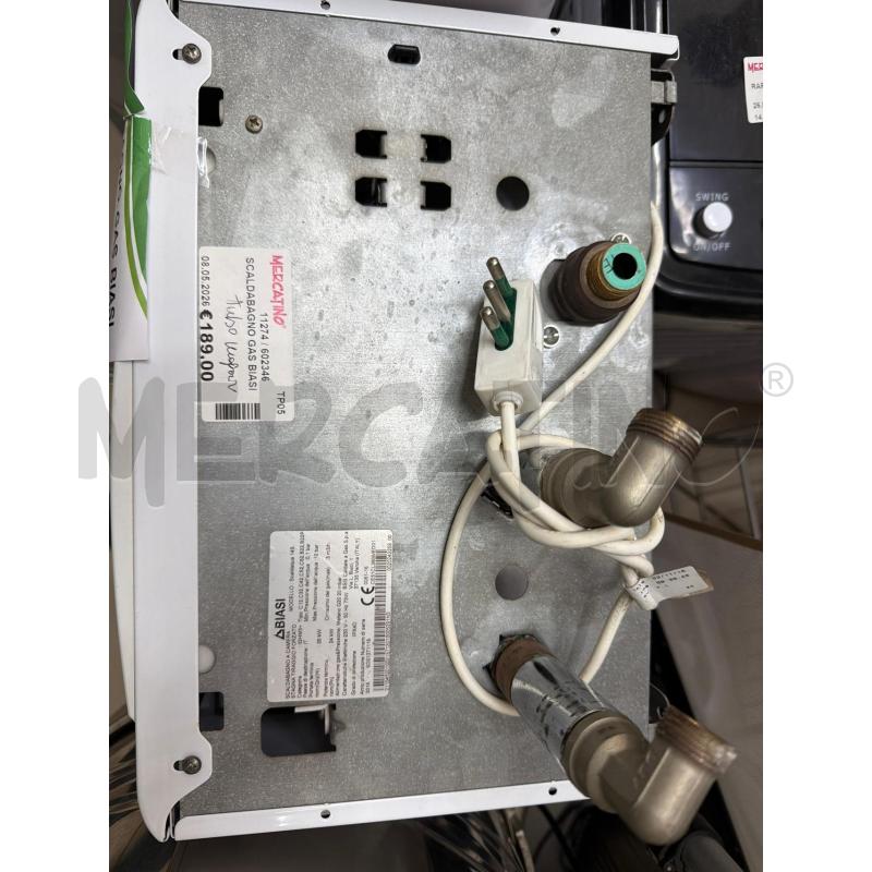 SCALDABAGNO GAS BIASI  | Mercatino dell'Usato Trapani via libica 3