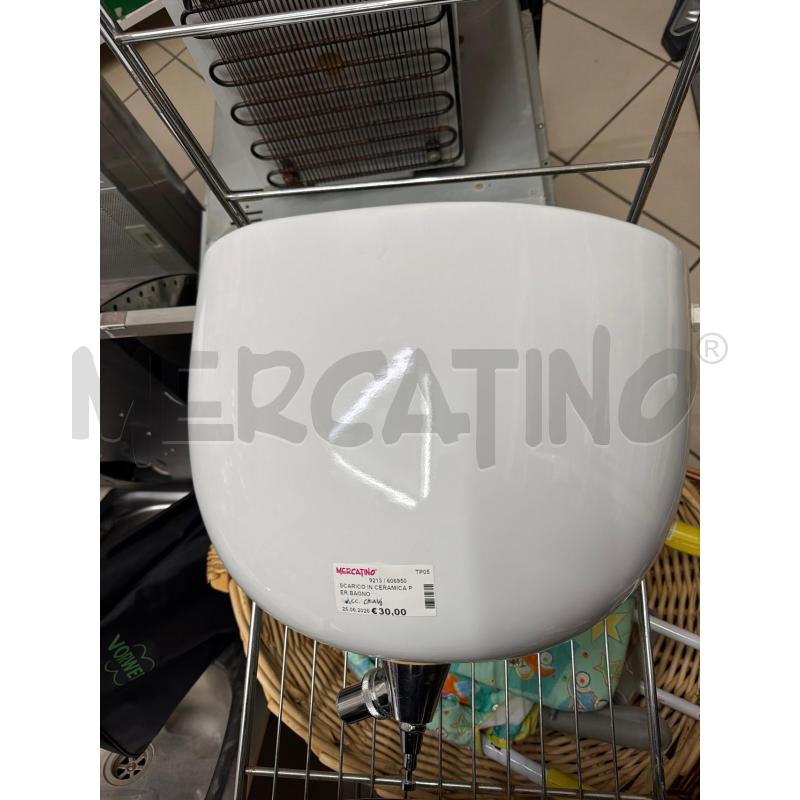 SCARICO IN CERAMICA PER BAGNO | Mercatino dell'Usato Trapani via libica 1