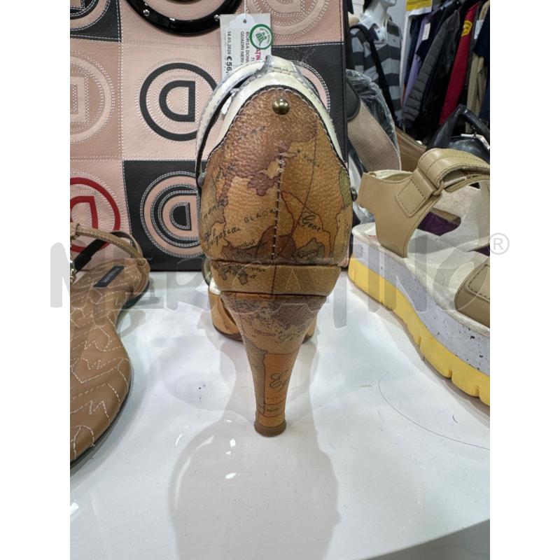 SCARPE DONNA 1 CLASSE PELLE BIANCA E BEIGE  | Mercatino dell'Usato Trapani via libica 2