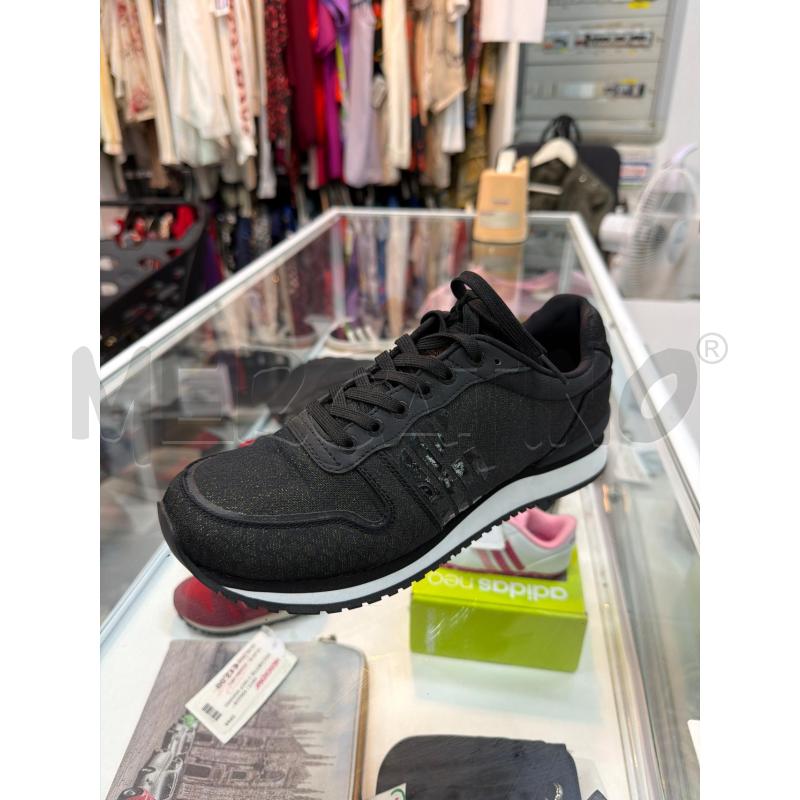 SCARPE DONNA ARMANI NERE ORO  | Mercatino dell'Usato Trapani via libica 1