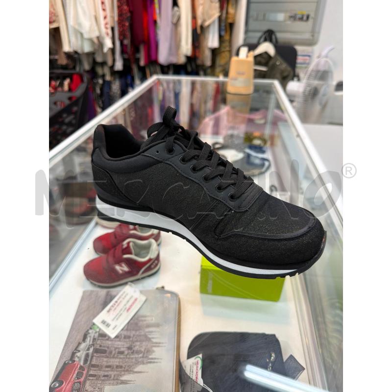 SCARPE DONNA ARMANI NERE ORO  | Mercatino dell'Usato Trapani via libica 3