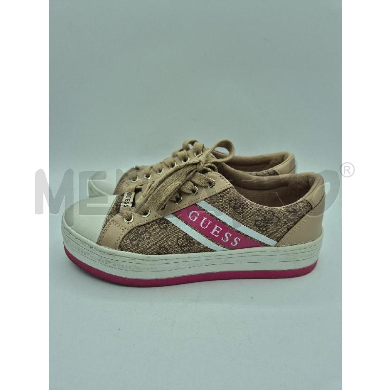 SCARPE DONNA GUESS BEIGE E FUCSIA  | Mercatino dell'Usato Trapani via libica 1