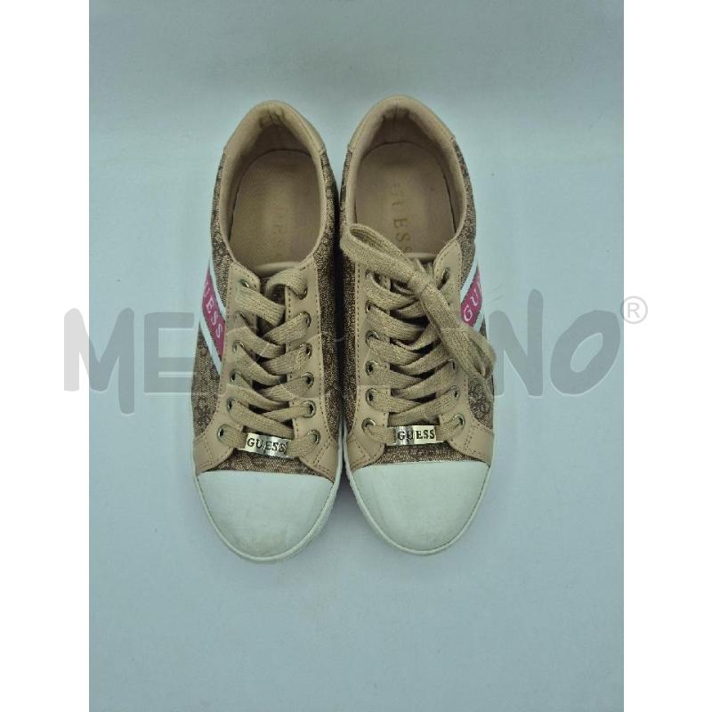 SCARPE DONNA GUESS BEIGE E FUCSIA  | Mercatino dell'Usato Trapani via libica 2