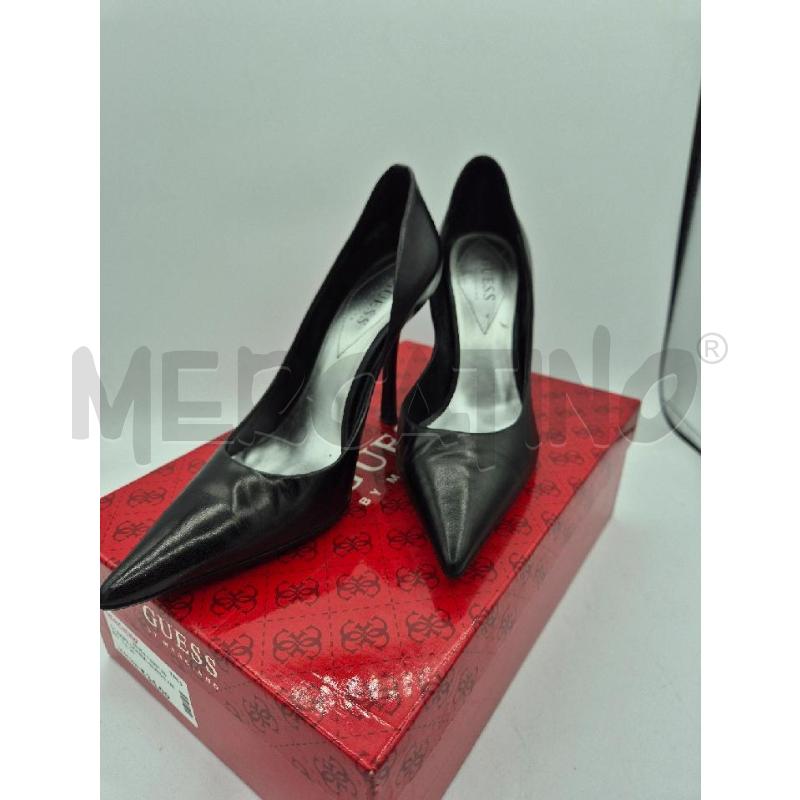 SCARPE DONNA GUESS NERO | Mercatino dell'Usato Trapani via libica 4