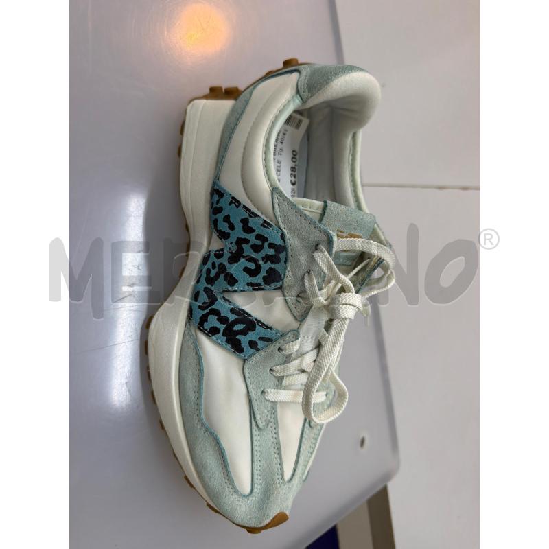 SCARPE DONNA N BALANCE BIANCHI E CELESTI  | Mercatino dell'Usato Trapani via libica 2