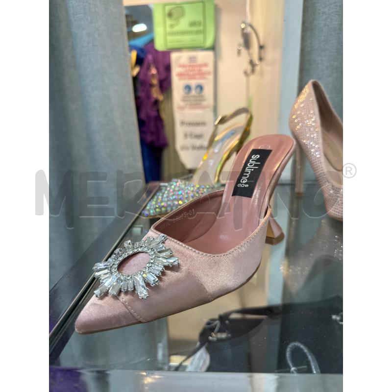 SCARPE DONNA ROSA CIPRIA SUBLIME  CON STRASS  | Mercatino dell'Usato Trapani via libica 1
